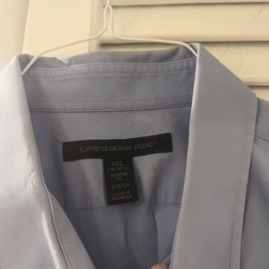 XXL BLUE BUTTON UP EXPRESS